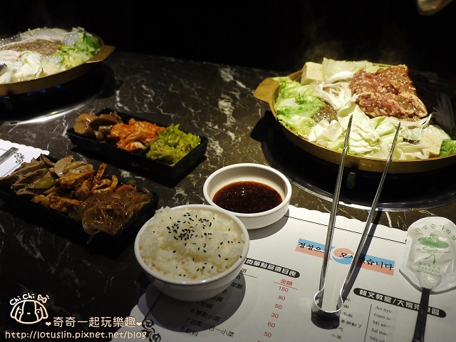 台南 雪嶽山 南紡夢時代B1 韓式料理X個人銅盤烤肉 - 奇奇一起玩樂趣
