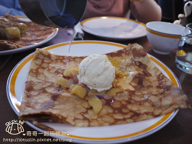 台北 東區 La Crêperie Taipei 道地法國布列塔尼特色餐點 火焰薄餅視覺饗宴 - 奇奇一起玩樂趣