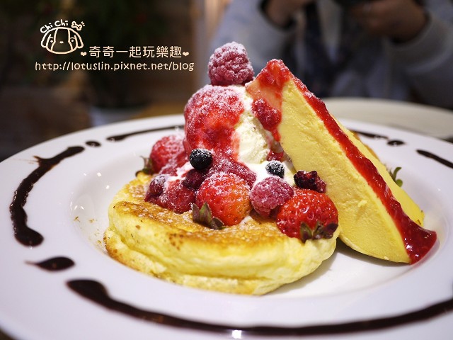 台北 Jamling cafe 捷運信義安和站 日式厚鬆餅推薦 - 奇奇一起玩樂趣