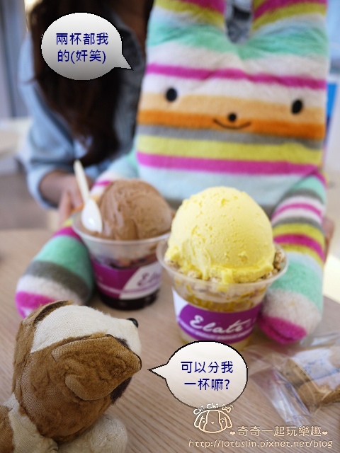【試-分享】台南 依蕾特 ELATE 義式冰淇淋 - 奇奇一起玩樂趣