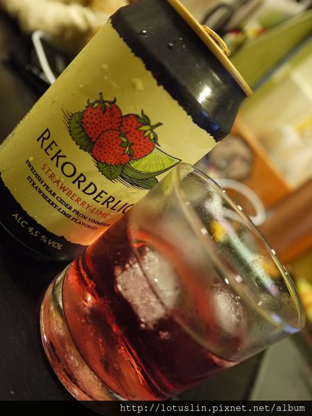瑞典雷柯德水果酒 草莓萊姆 - 奇奇一起玩樂趣