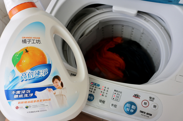 生活｜橘子工坊 高倍速淨洗衣精 我的洗衣好幫手 - 奇奇一起玩樂趣