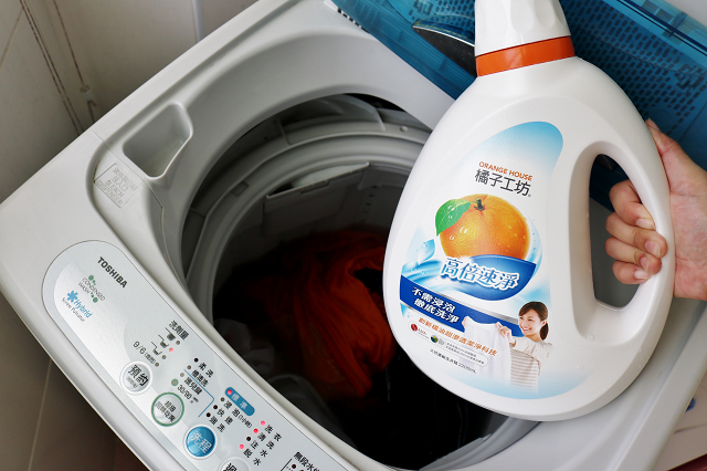 生活｜橘子工坊 高倍速淨洗衣精 我的洗衣好幫手 - 奇奇一起玩樂趣