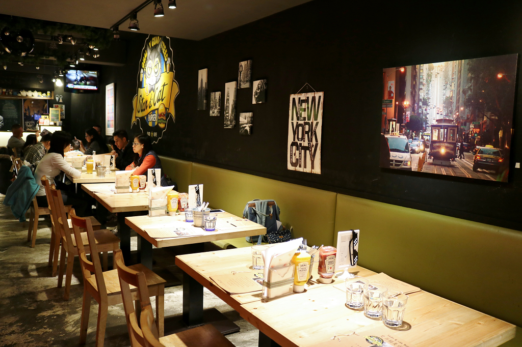 台北｜stan & cat 史丹貓美式餐廳 東區全日早午餐．漢堡推薦 - 奇奇一起玩樂趣