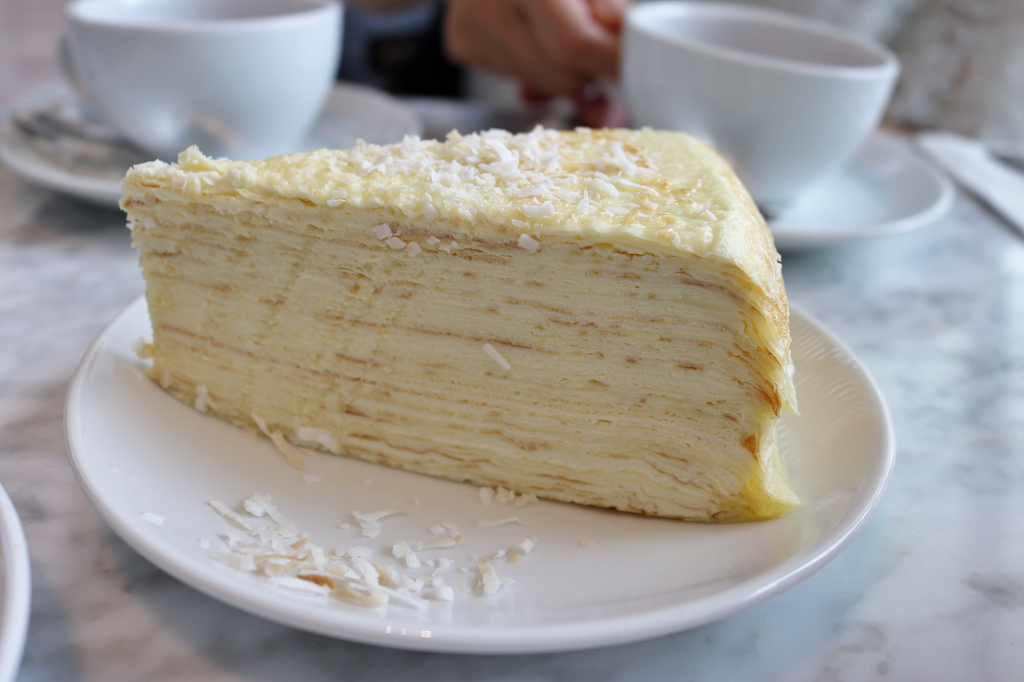 新加坡｜Lady M(South Beach) 季節限定千層蛋糕．新加坡咖啡廳推薦 - 奇奇一起玩樂趣