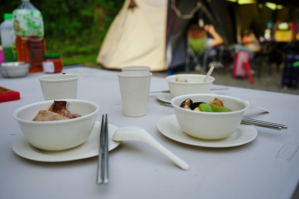 生活｜竹纖維環保餐具組 替代免洗餐具愛地球好環保，適合露營外出使用！ - 奇奇一起玩樂趣