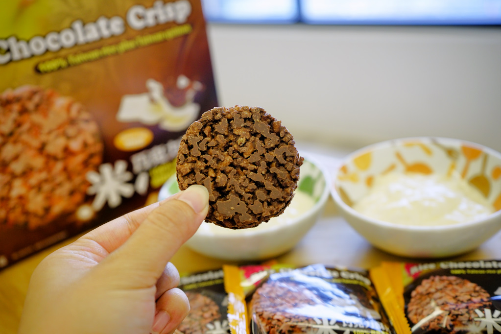 零食｜一米特 米巧克力酥片 宜蘭蘇澳100%台灣在地米製作的零食，無麩質點心推薦！ - 奇奇一起玩樂趣