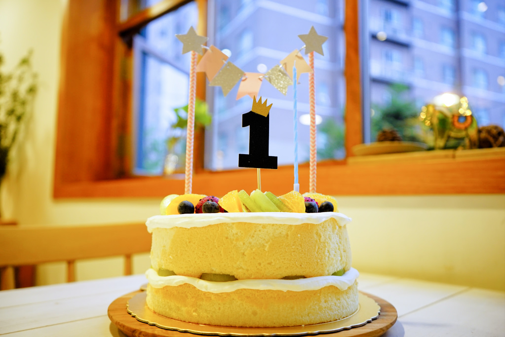 桃園｜日福 OH HAPPY DAY 周歲生日蛋糕 專為小朋友設計的寶寶蛋糕 - 奇奇一起玩樂趣