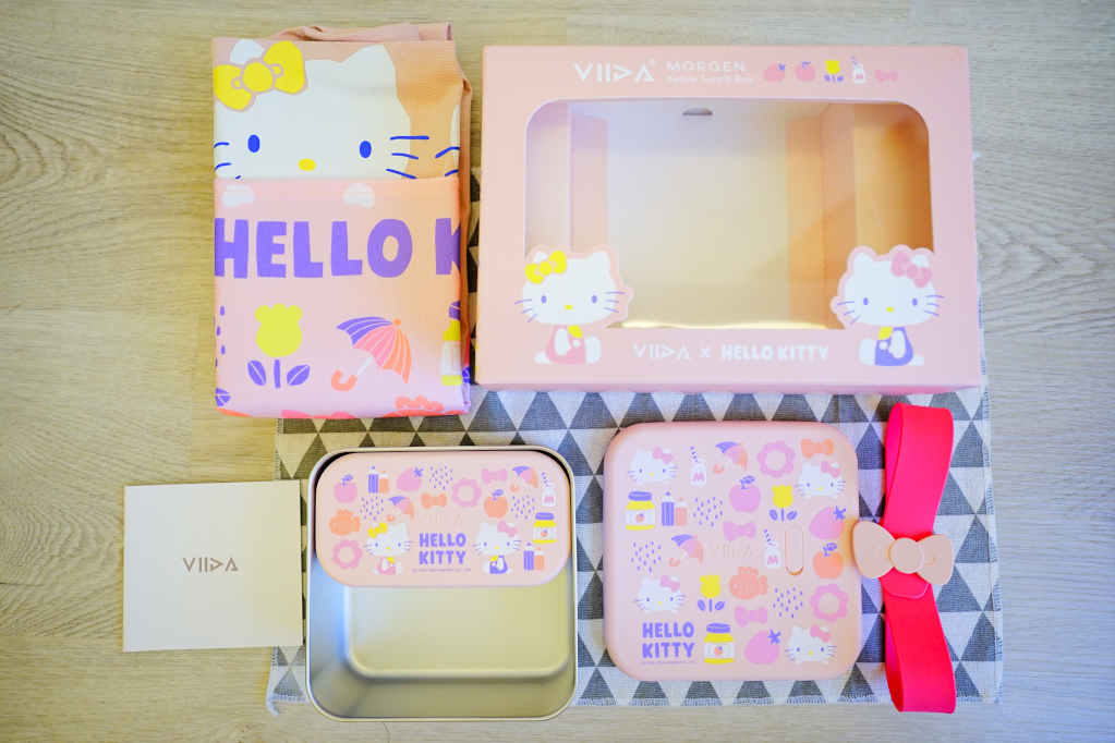 生活｜VIIDA x Hello Kitty 限量三麗鷗聯名便當盒 316不鏽鋼便當盒夢幻推薦！ - 奇奇一起玩樂趣