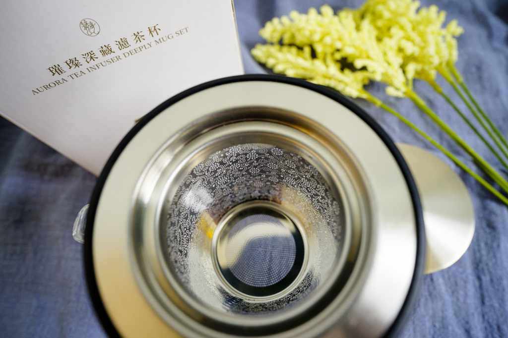 茶具｜宜龍Eilong 璀璨濾茶杯 在家也能享受午茶時光、個人泡茶杯推荐！ - 奇奇一起玩樂趣