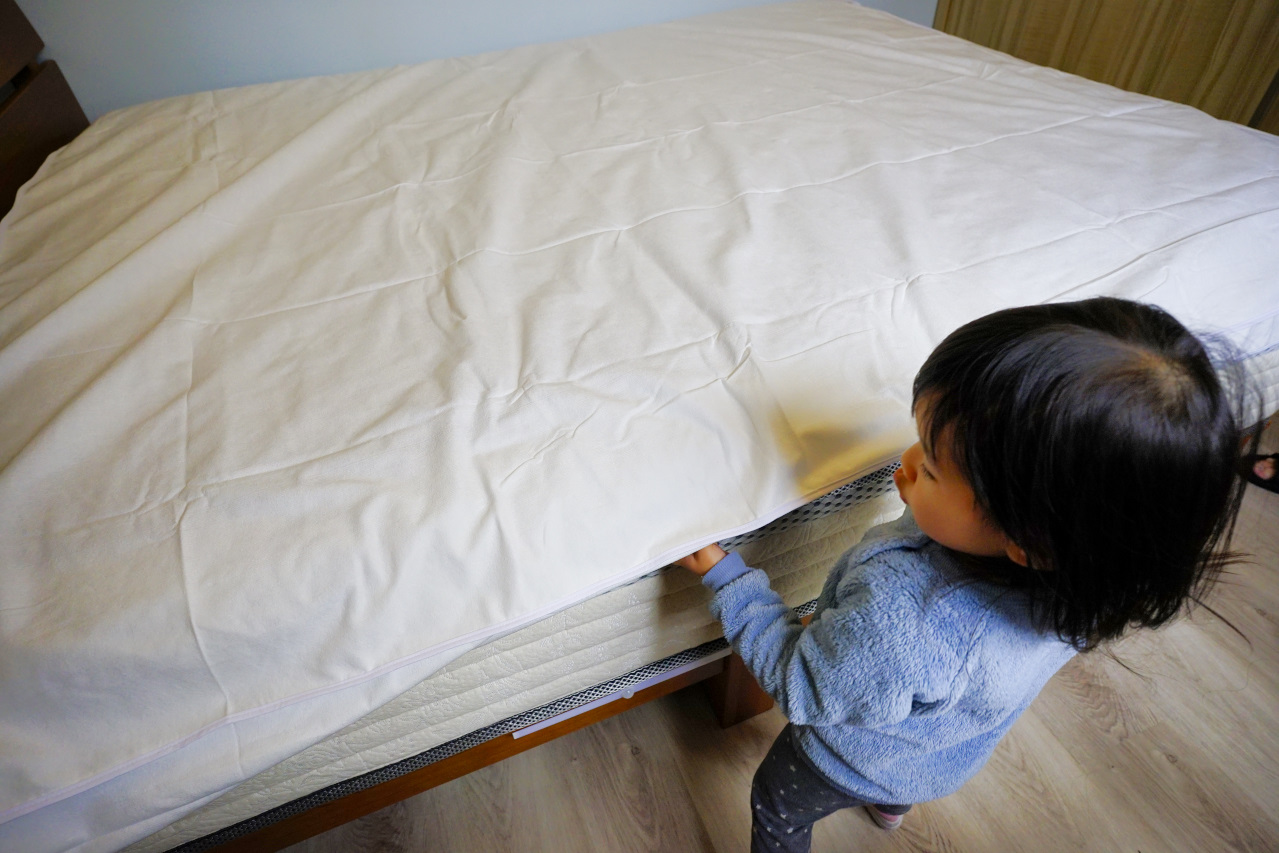 寢具｜塵螨過敏者的寢具推薦！Fotex芙特斯 物理性防蟎床墊套、枕頭套 減緩過敏發作~ - 奇奇一起玩樂趣