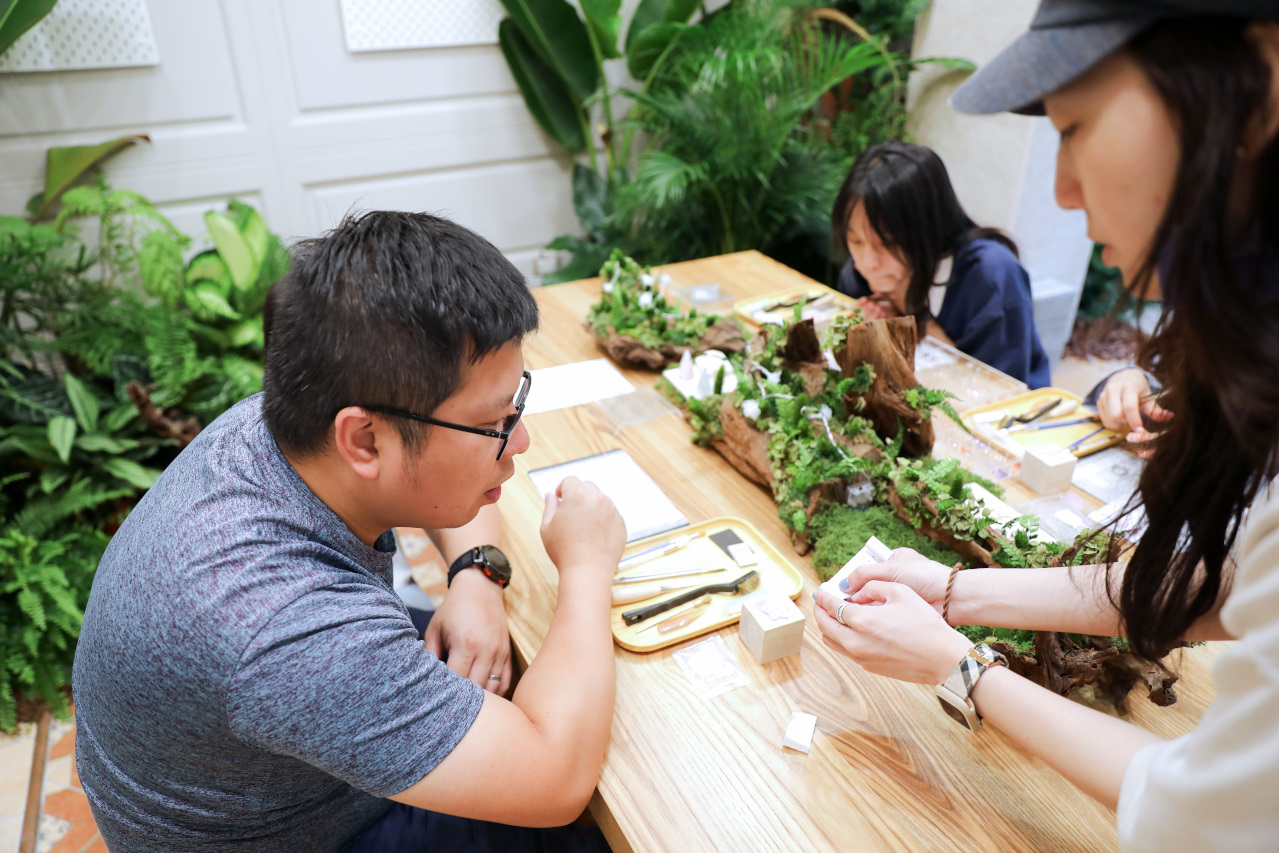 台北銀黏土寶石戒指DIY體驗課程推薦! Does Art 都是藝術 晴光店 可同時體驗手作簇絨地毯DIY課程~ - 奇奇一起玩樂趣