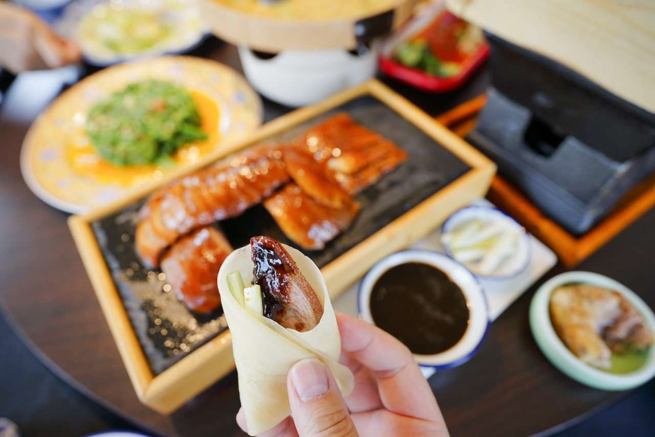 LA時尚川菜 墨川四川樟茶烤鴨(永康店) 先知鴨創意點心,台南中菜聚餐宴客推薦! - 奇奇一起玩樂趣