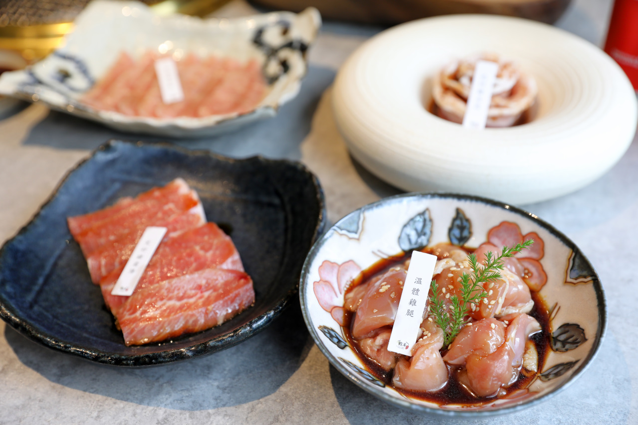 台中單點日式燒肉推薦! jokazu.yakiniku 敘禾燒肉專門店 日本A5和牛專人桌邊烤肉服務 - 奇奇一起玩樂趣