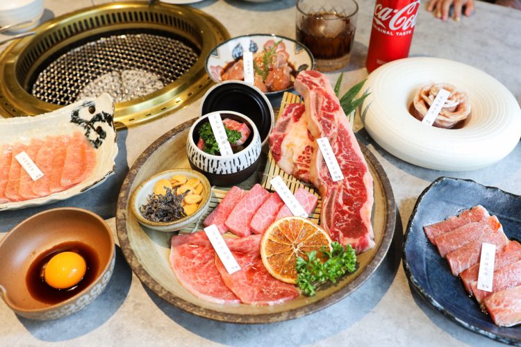 台中單點日式燒肉推薦! jokazu.yakiniku 敘禾燒肉專門店 日本A5和牛專人桌邊烤肉服務 - 奇奇一起玩樂趣