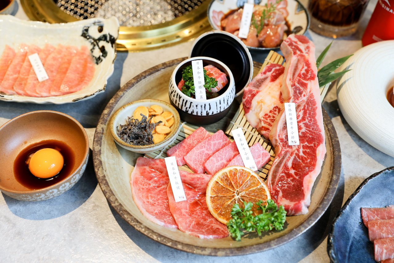 台中單點日式燒肉推薦! jokazu.yakiniku 敘禾燒肉專門店 日本A5和牛專人桌邊烤肉服務 - 奇奇一起玩樂趣