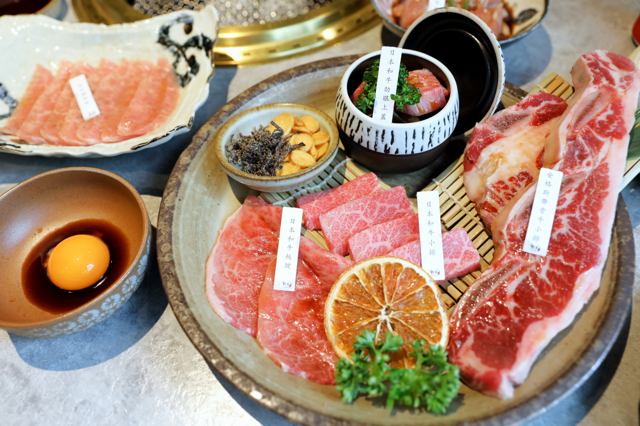 台中單點日式燒肉推薦! jokazu.yakiniku 敘禾燒肉專門店 日本A5和牛專人桌邊烤肉服務 - 奇奇一起玩樂趣