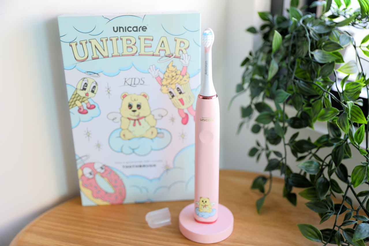 兒童電動牙刷推薦! unicare unibear兒童電動牙刷 防蛀牙必備!讓孩子愛上刷牙,養成自主刷牙的好習慣~ - 奇奇一起玩樂趣