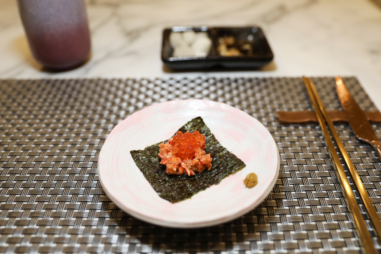 台南美食 明水然．樂(台南中山店) Google 評論4.8高分，頂級無菜單鐵板燒推薦! 龍蝦這麼吃,道道驚艷! - 奇奇一起玩樂趣