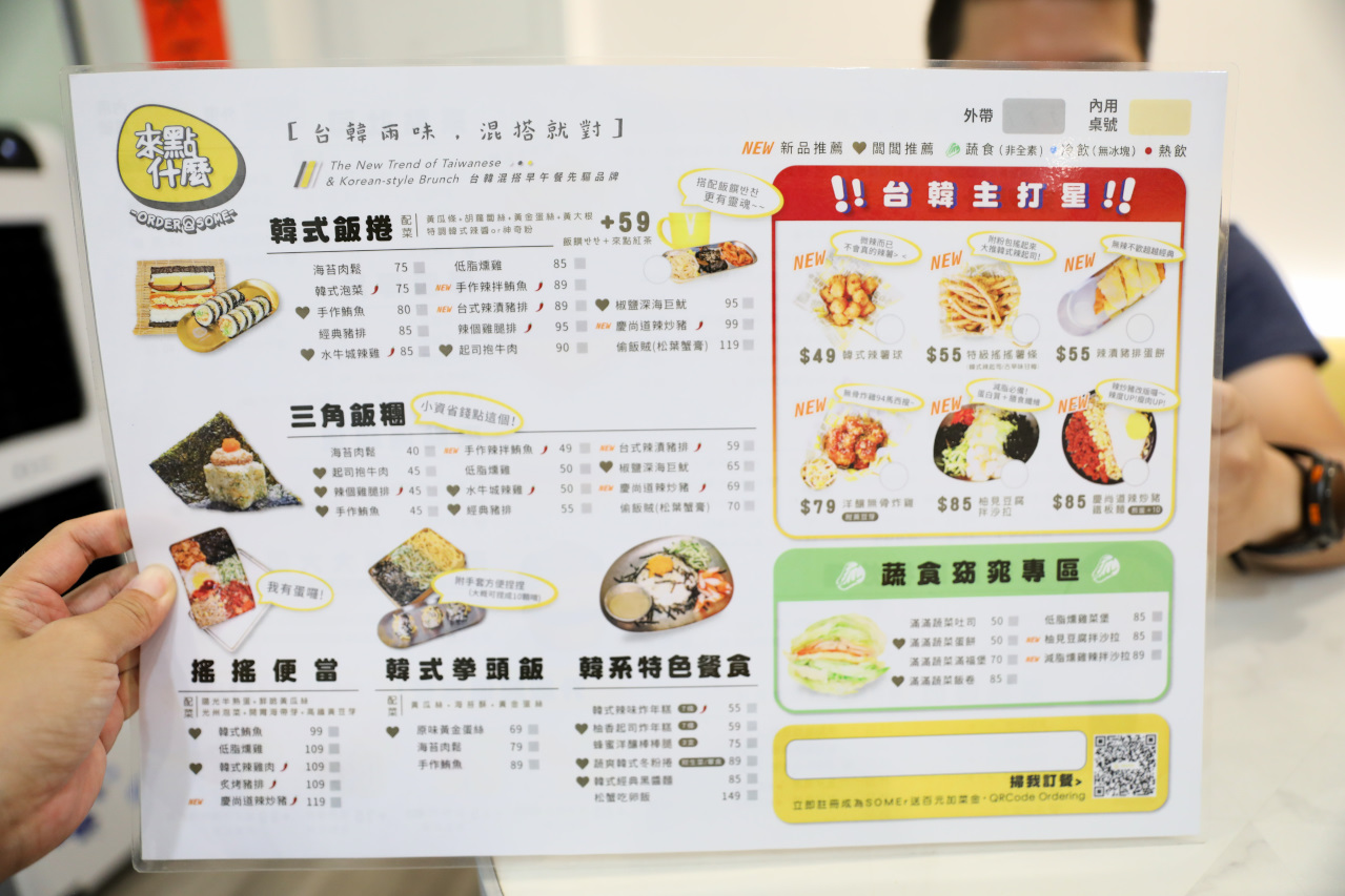 來點什麼早餐店(南屯林新店) 台中特色韓式早午餐推薦! 韓式飯捲.搖搖便當.韓式鐵板麵 - 奇奇一起玩樂趣
