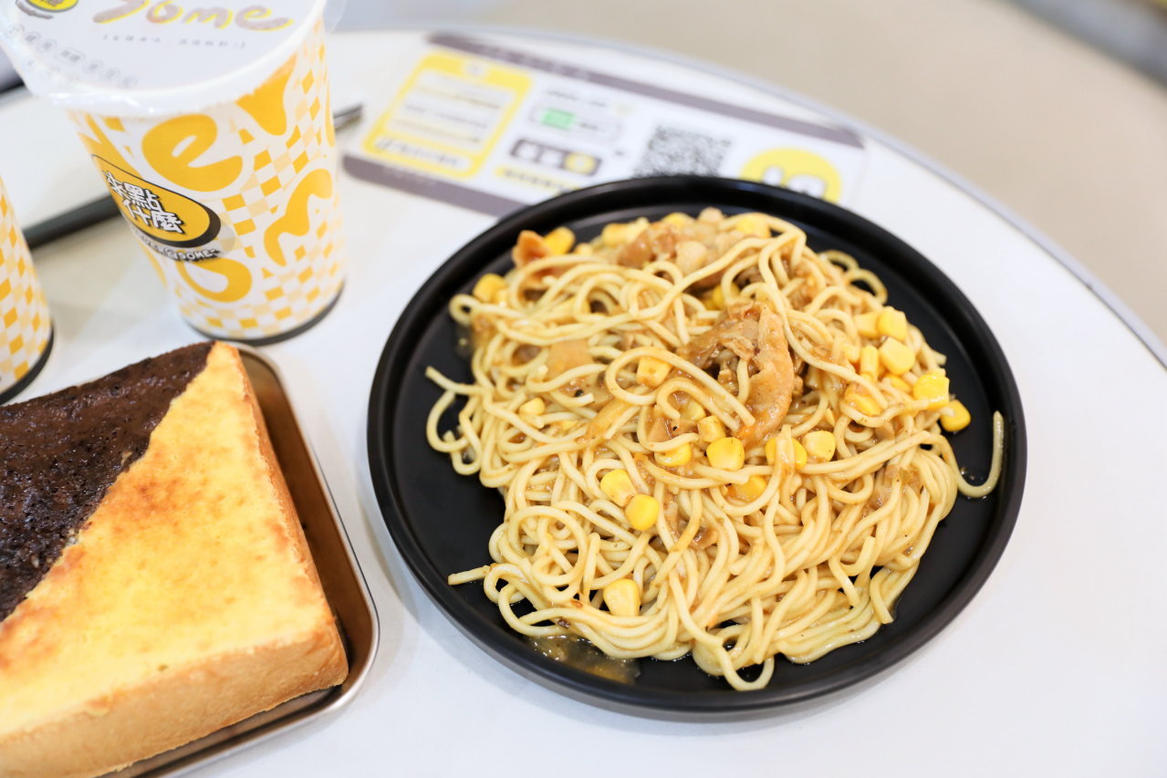 來點什麼早餐店(南屯林新店) 台中特色韓式早午餐推薦! 韓式飯捲.搖搖便當.韓式鐵板麵 - 奇奇一起玩樂趣
