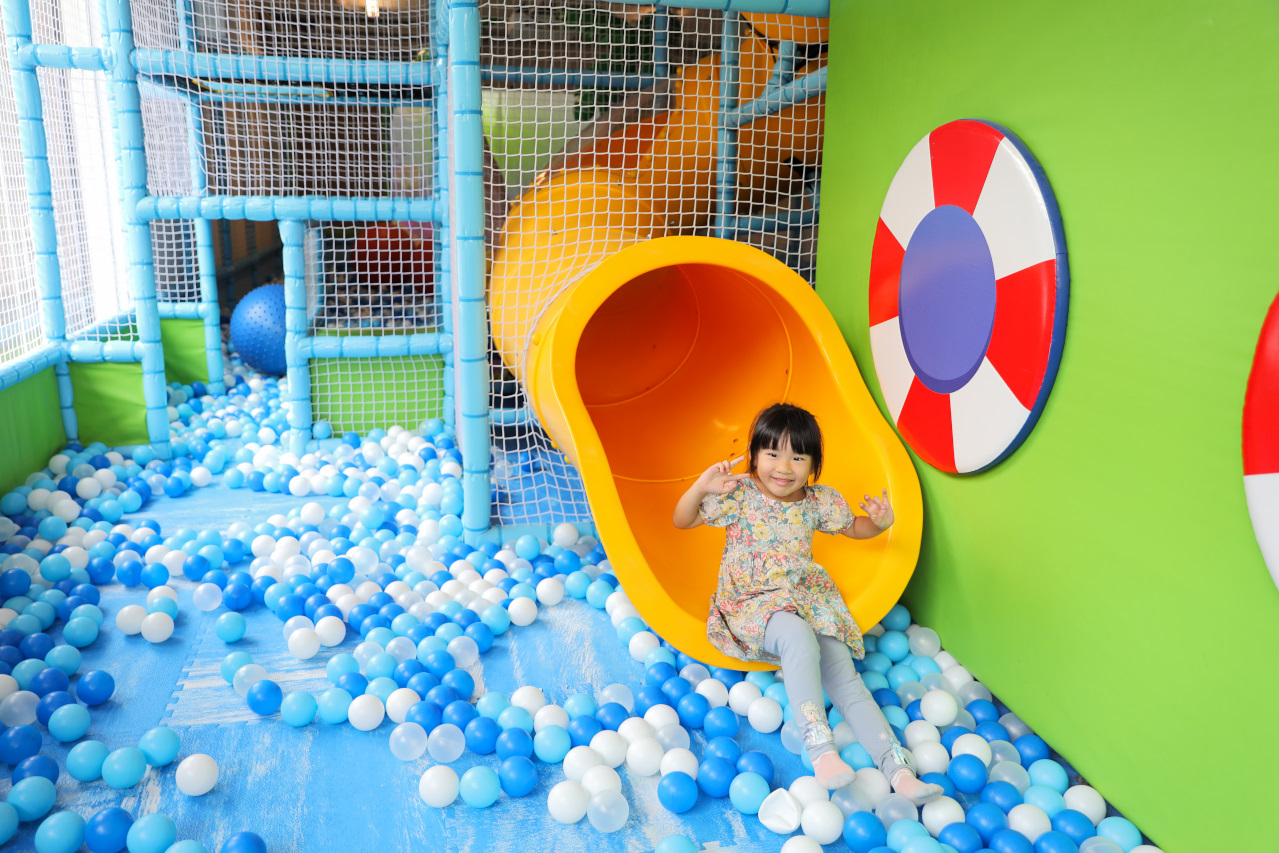 2025新開幕親子餐廳推薦! 中和Babywonderland 童話愛樂園 不限時暢玩室內遊樂園 - 奇奇一起玩樂趣