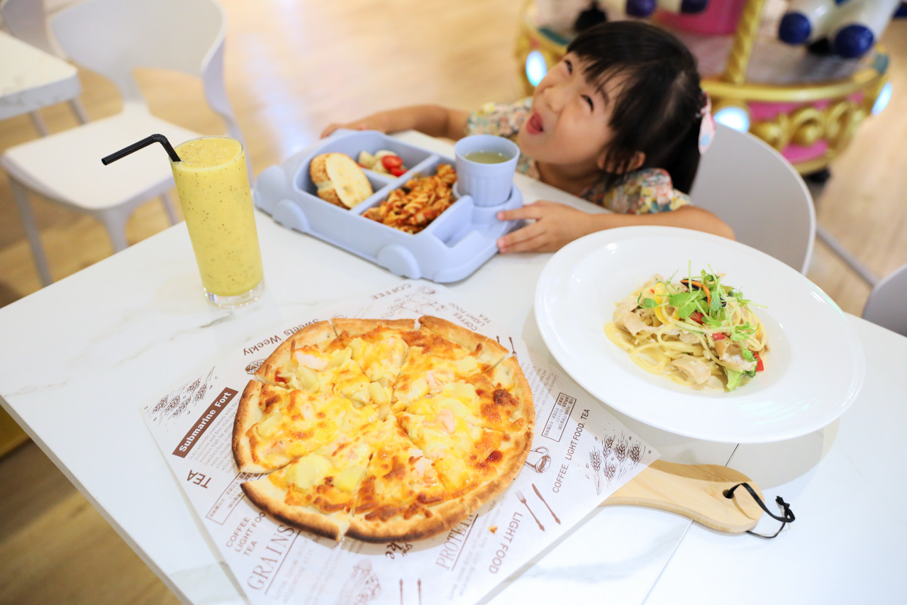 2025新開幕親子餐廳推薦! 中和Babywonderland 童話愛樂園 不限時暢玩室內遊樂園 - 奇奇一起玩樂趣