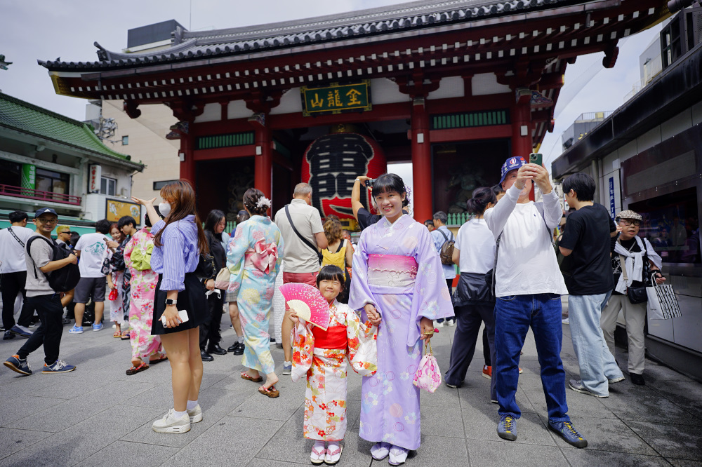東京和服租借推薦! 日本親子和服初體驗 江戶和裝工房雅和服(淺草站前店) - 奇奇一起玩樂趣
