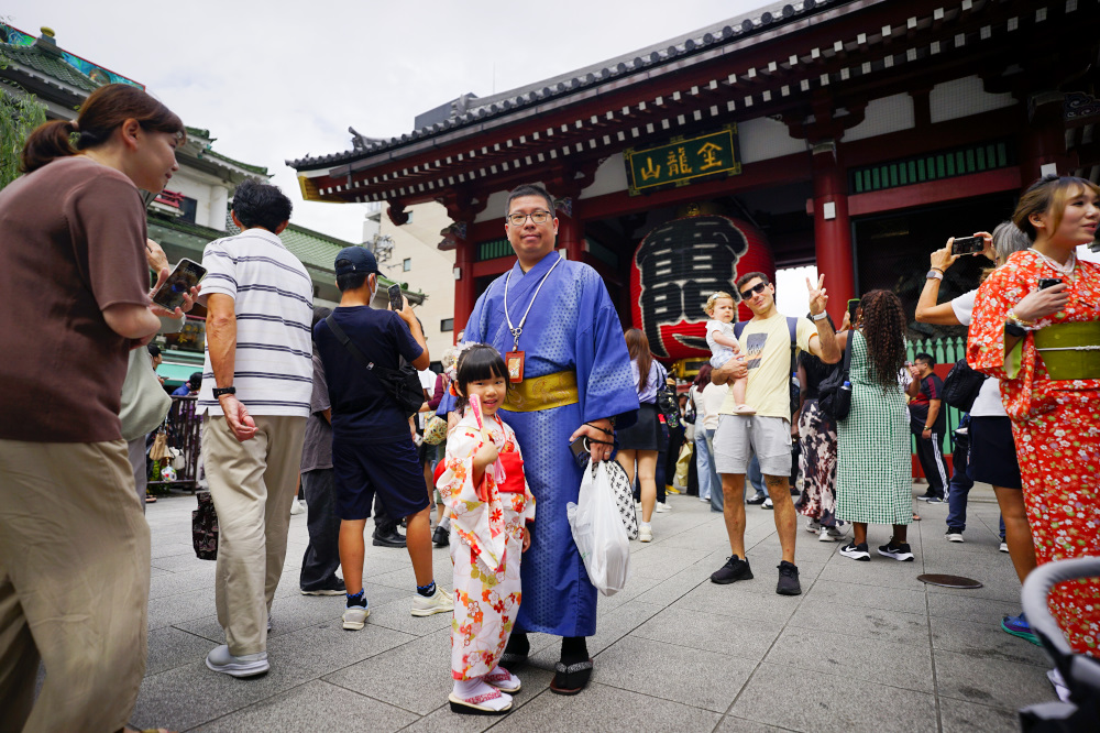東京和服租借推薦! 日本親子和服初體驗 江戶和裝工房雅和服(淺草站前店) - 奇奇一起玩樂趣
