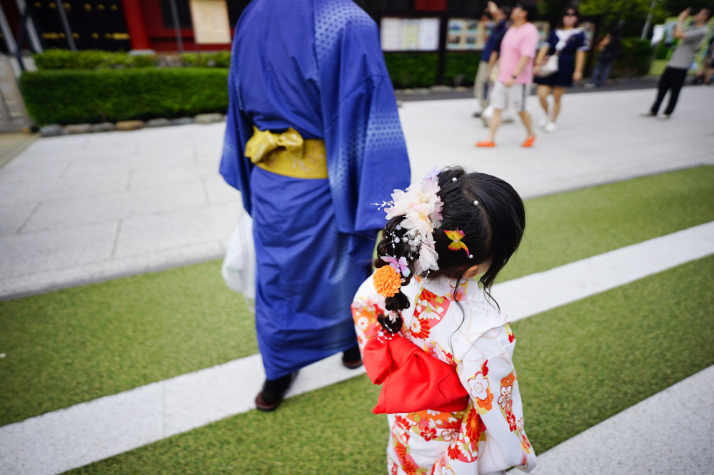 東京和服租借推薦! 日本親子和服初體驗 江戶和裝工房雅和服(淺草站前店) - 奇奇一起玩樂趣