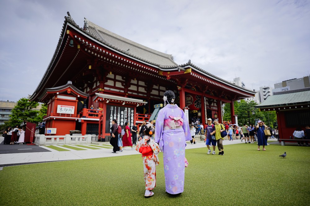 東京和服租借推薦! 日本親子和服初體驗 江戶和裝工房雅和服(淺草站前店) - 奇奇一起玩樂趣