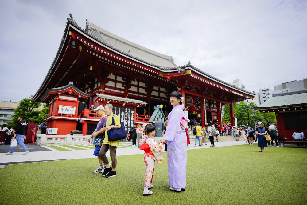 東京和服租借推薦! 日本親子和服初體驗 江戶和裝工房雅和服(淺草站前店) - 奇奇一起玩樂趣