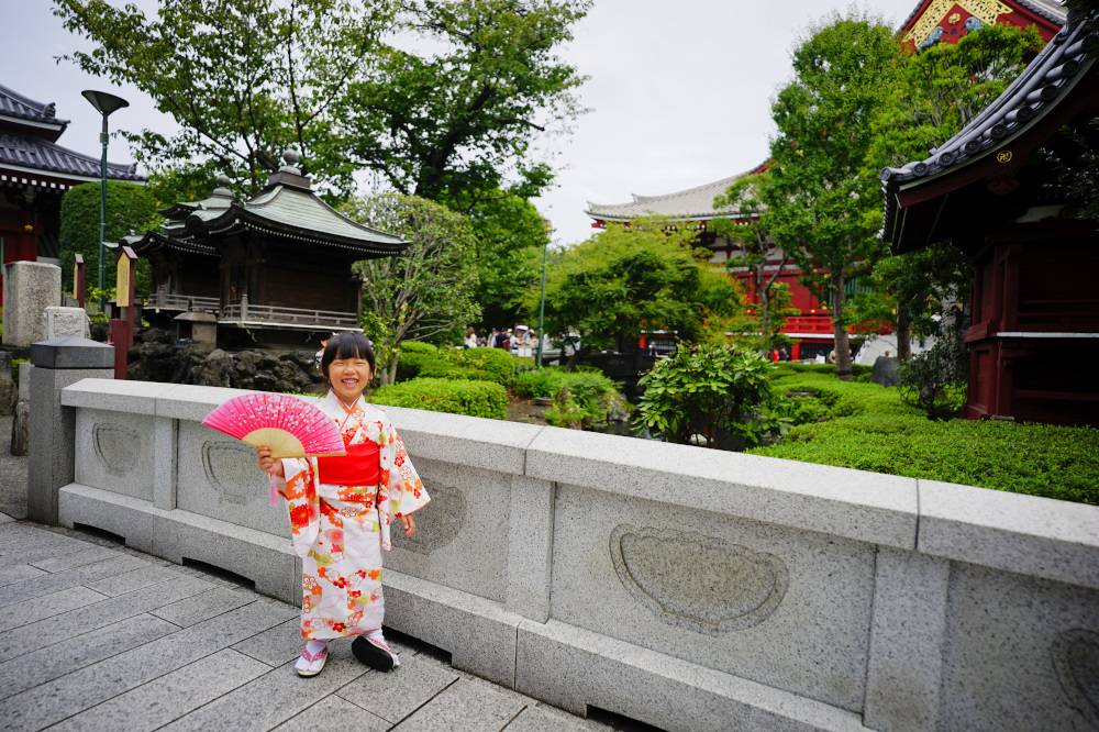 東京和服租借推薦! 日本親子和服初體驗 江戶和裝工房雅和服(淺草站前店) - 奇奇一起玩樂趣