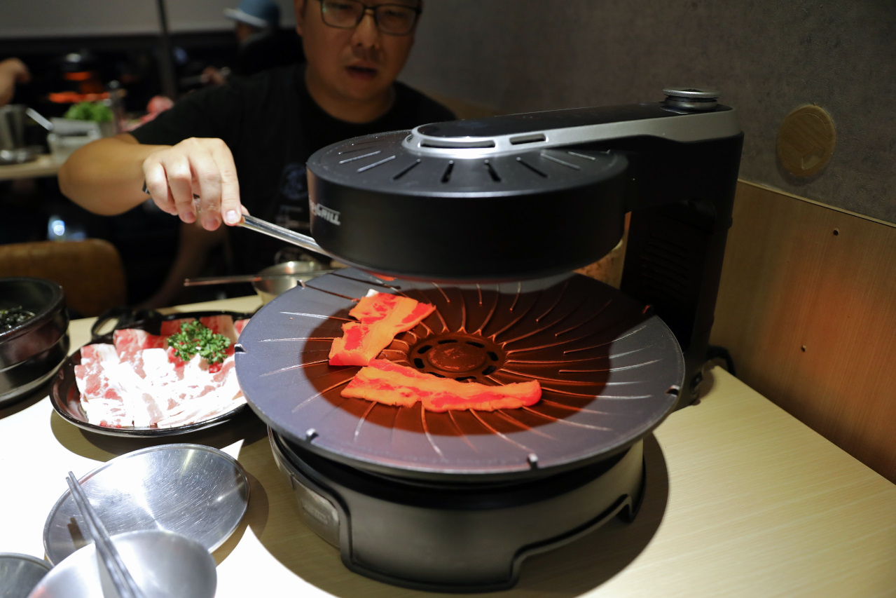 桃園韓式燒肉餐廳推薦! 燒桶子 韓食烤肉料理(桃園統領店) 韓式炸雞.海鮮煎餅 聚餐餐廳推薦! - 奇奇一起玩樂趣