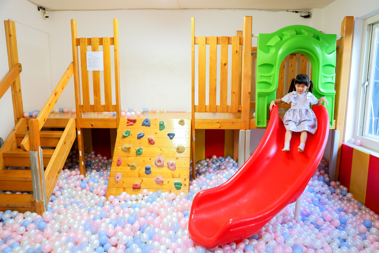 台北親子餐廳 永和BabyWonderland童話世界親子空間 被遊戲空間耽誤的義式料理餐廳 - 奇奇一起玩樂趣