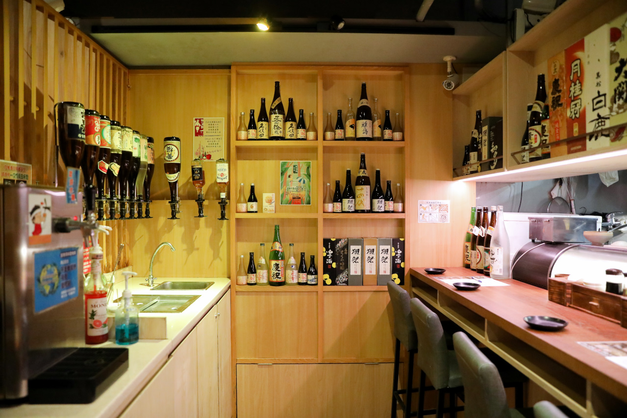 台北東區居酒屋推薦! 玖酒井 食事町 598暢飲放題 清酒.梅酒.柚子酒跟威士忌喝到飽 - 奇奇一起玩樂趣