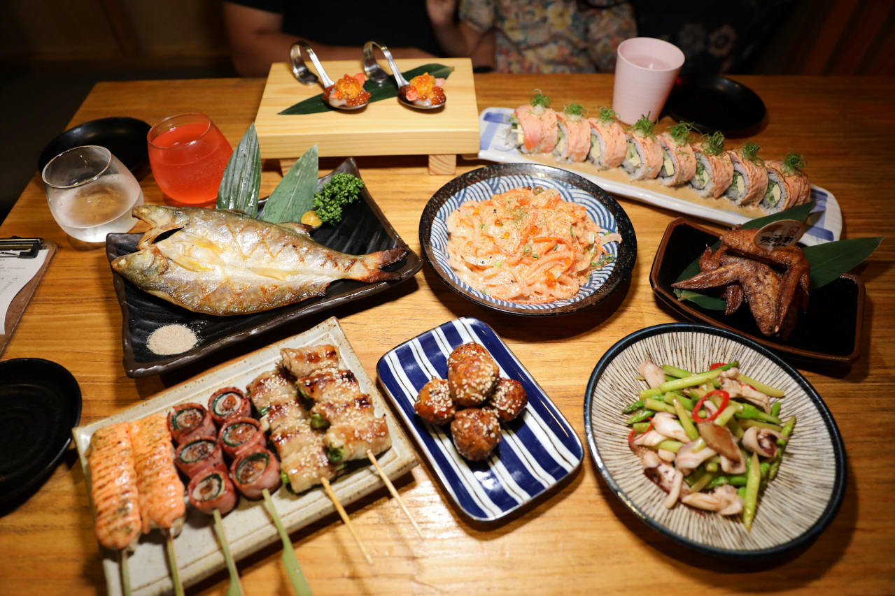 台北東區居酒屋推薦! 玖酒井 食事町 598暢飲放題 清酒.梅酒.柚子酒跟威士忌喝到飽 - 奇奇一起玩樂趣