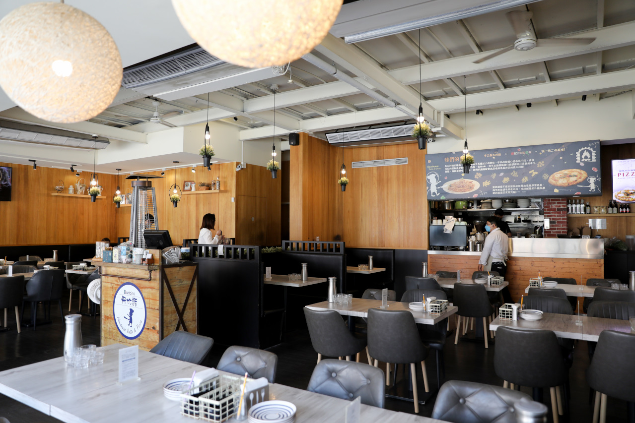 竹北義式餐廳推薦! Dambino丹比諾 手工義大利麵.披薩(竹北店) 多款義大利麵選擇.美味窯烤披薩 - 奇奇一起玩樂趣