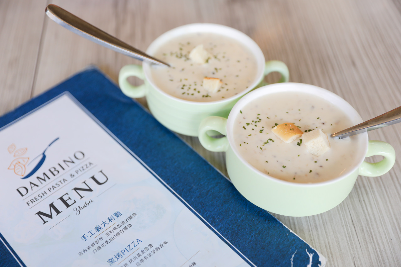 竹北義式餐廳推薦! Dambino丹比諾 手工義大利麵.披薩(竹北店) 多款義大利麵選擇.美味窯烤披薩 - 奇奇一起玩樂趣
