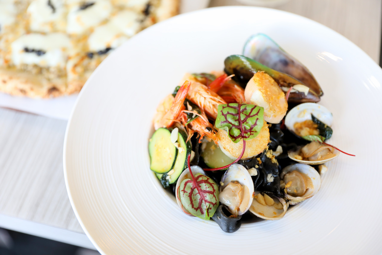 竹北義式餐廳推薦! Dambino丹比諾 手工義大利麵.披薩(竹北店) 多款義大利麵選擇.美味窯烤披薩 - 奇奇一起玩樂趣