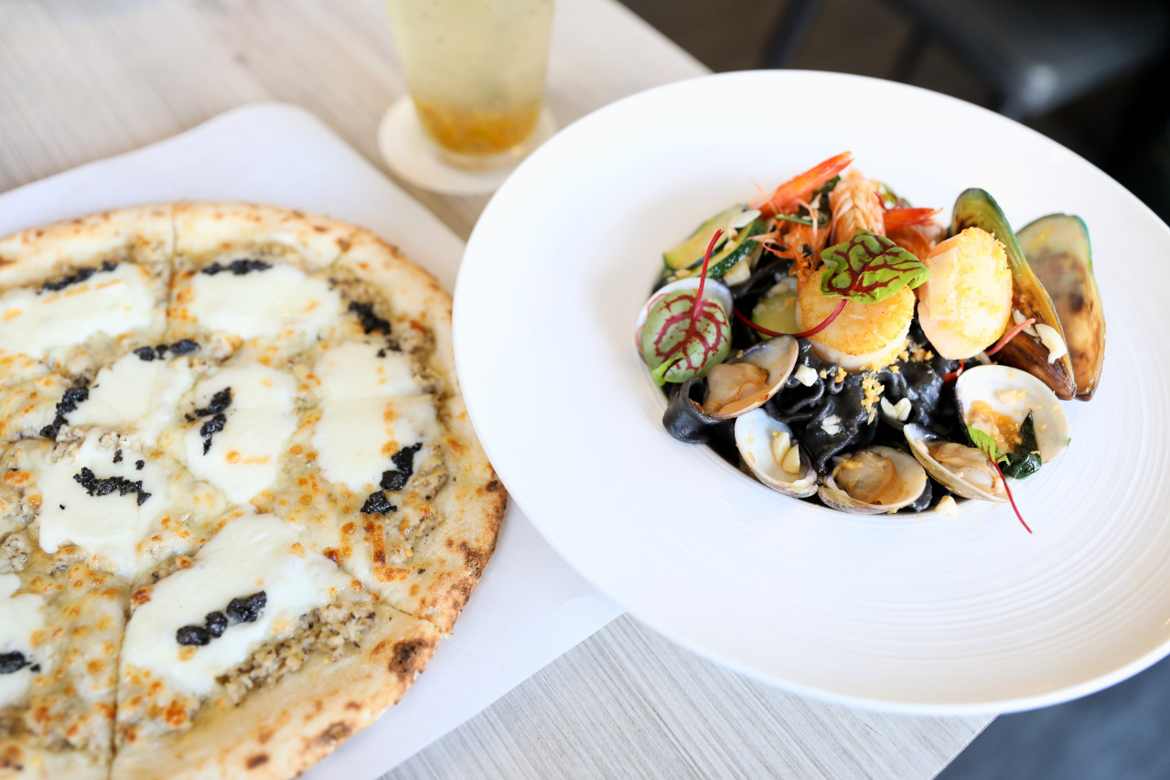 竹北義式餐廳推薦! Dambino丹比諾 手工義大利麵.披薩(竹北店) 多款義大利麵選擇.美味窯烤披薩 - 奇奇一起玩樂趣