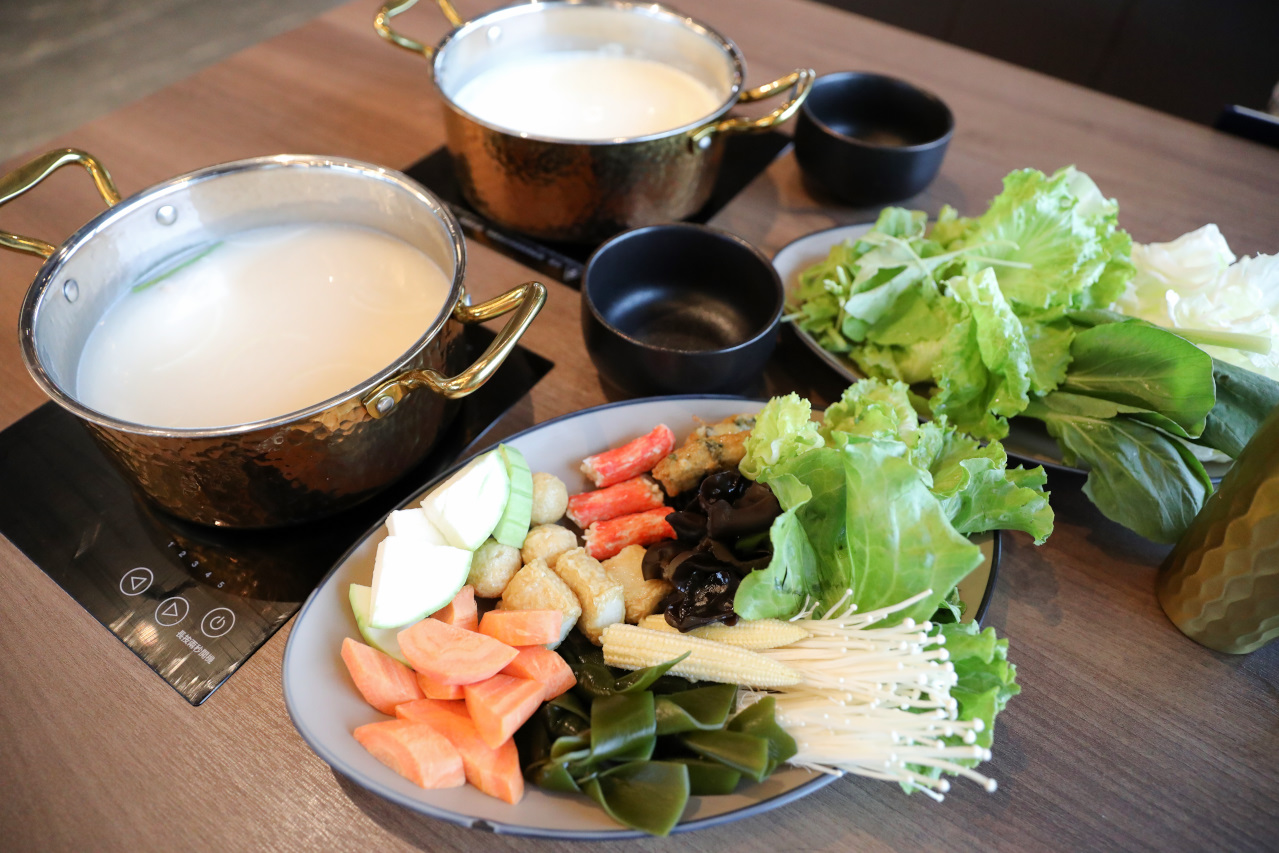 青埔最美高質感餐酒館風格火鍋店新開幕! 金蒔鍋物(青埔旗艦店) 桃園自助吃到飽火鍋推薦! - 奇奇一起玩樂趣