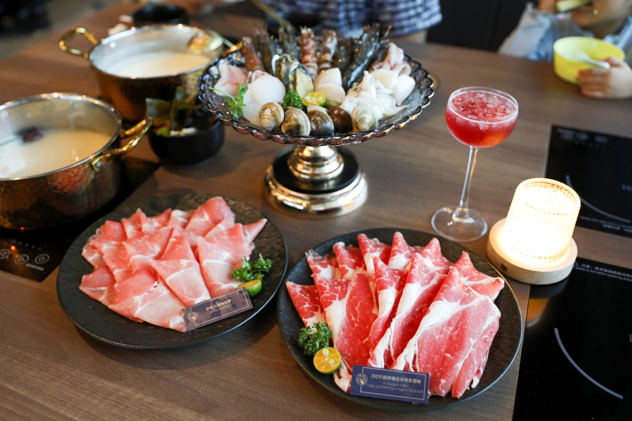 青埔最美高質感餐酒館風格火鍋店新開幕! 金蒔鍋物(青埔旗艦店) 桃園自助吃到飽火鍋推薦! - 奇奇一起玩樂趣