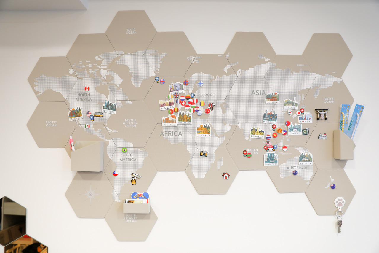 LHiDS Creative EasyHouse世界地圖收納磚 我們家的旅遊紀錄! 居家生活裝飾+磁吸收納盒 - 奇奇一起玩樂趣 LHiDS Creative EasyHouse世界地圖收納磚 我們家的旅遊紀錄! 居家生活裝飾+磁吸收納盒 - 奇奇一起玩樂趣