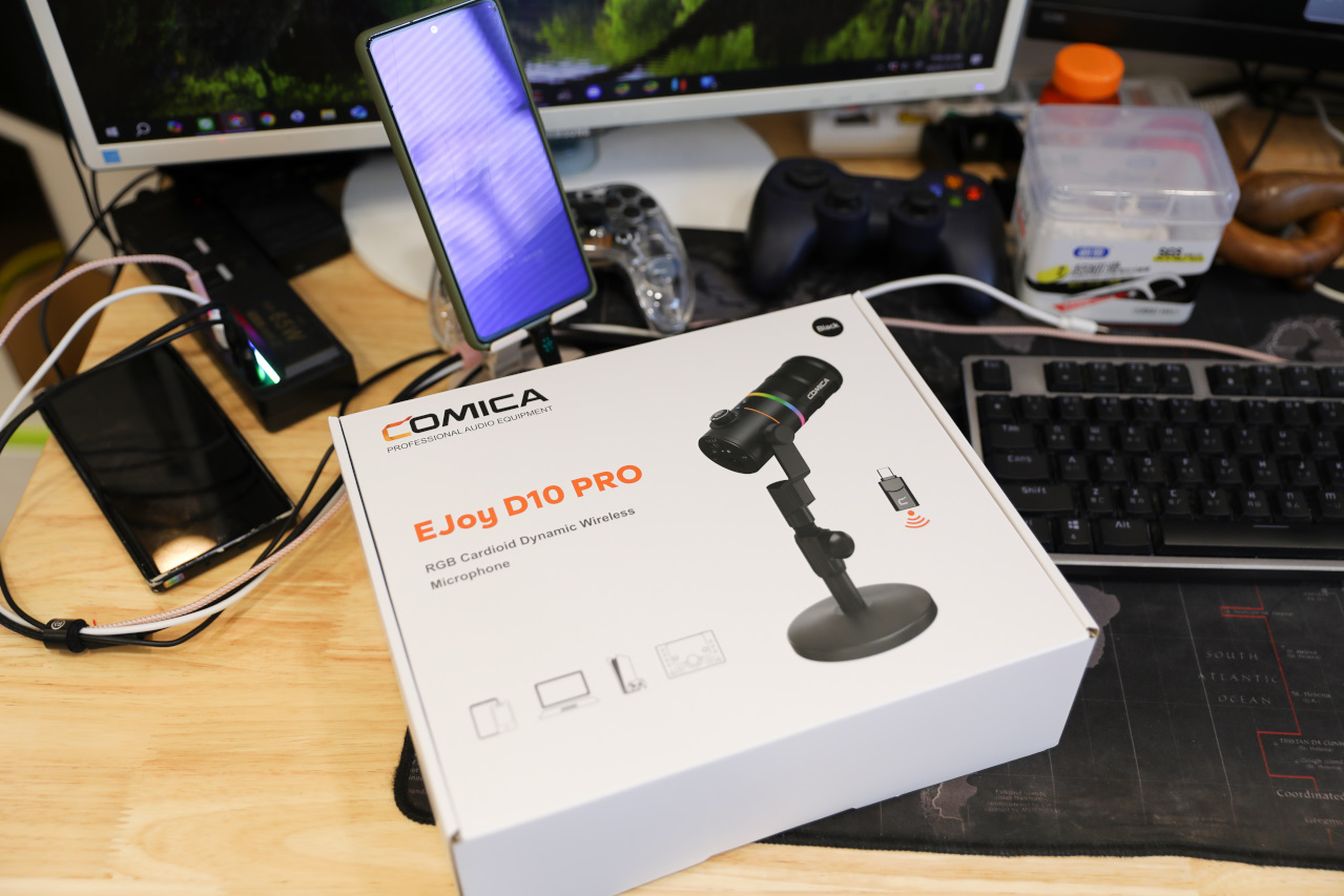 COMICA EJoy D10 PRO 無線動圈麥克風 直播.電競遊戲實況主.Podcast錄製.影音創作收音好幫手 - 奇奇一起玩樂趣 COMICA EJoy D10 PRO 無線動圈麥克風 直播.電競遊戲實況主.Podcast錄製.影音創作收音好幫手 - 奇奇一起玩樂趣