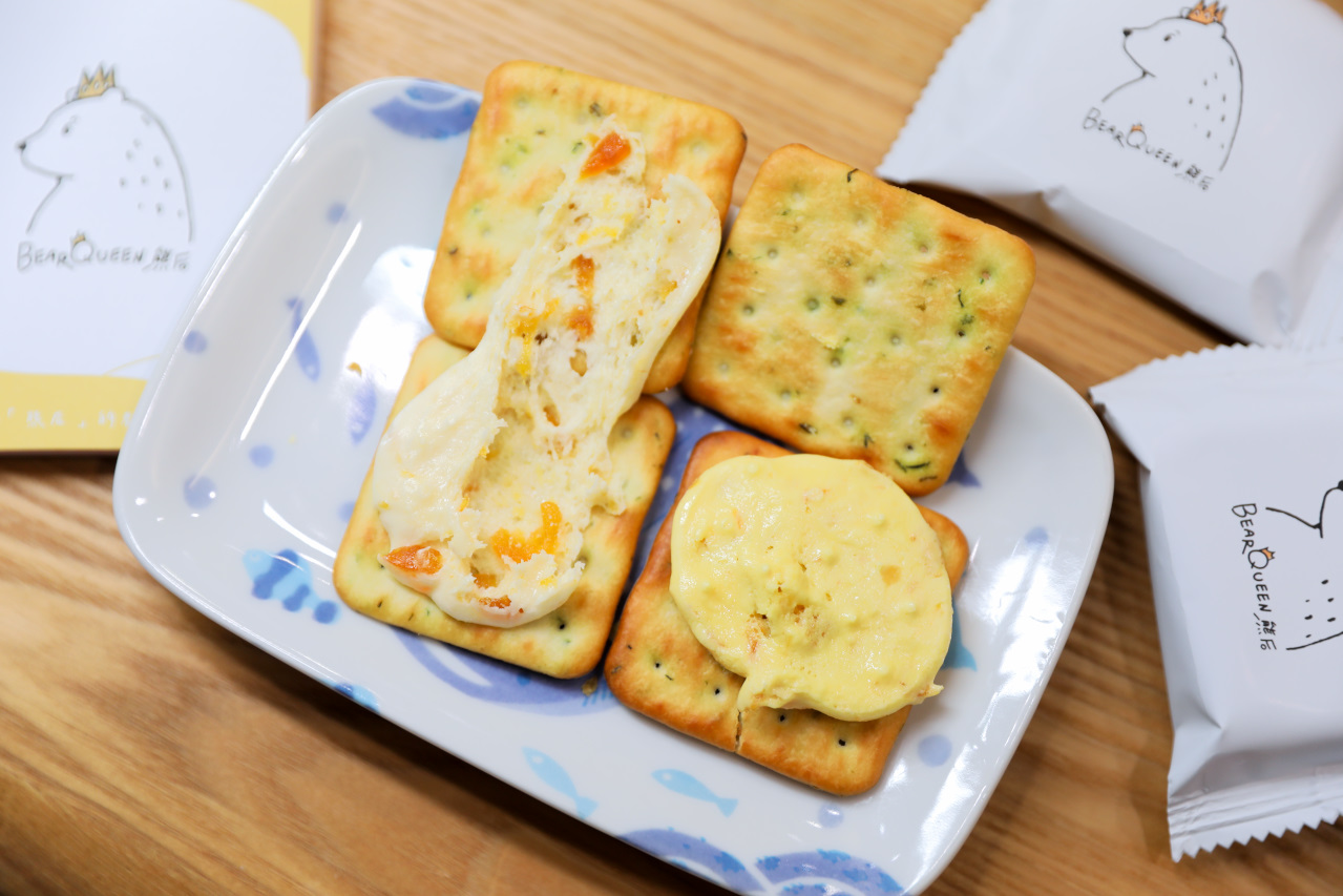 2026春節禮盒 BearQueen 熊后 中山站台灣文創伴手禮推薦! 好吃不黏牙牛軋糖餅乾.蛋捲 - 奇奇一起玩樂趣